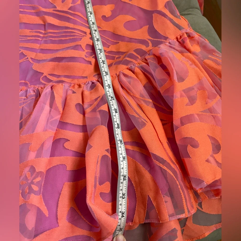 Trina Turk Everly Mini – Pink/Orange Statement Dress **SOLD~OUT** - Picture 10 of 10